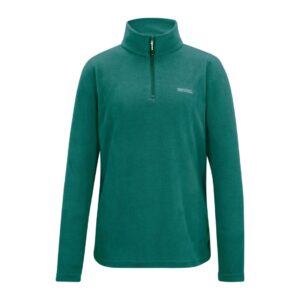 Clapham Agricultural Engineering Regatta Sweethart Half Zip Fleece Mediterranea Green Ladies 1 jpg