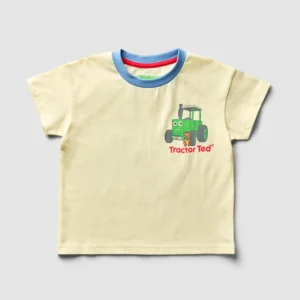Clapham Agricultural Engineering Tractor Ted Farm Fun T Shirt Childs webp