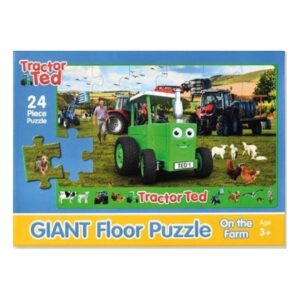 Clapham Agricultural Engineering Tractor Ted Giant Floor Puzzle jpg
